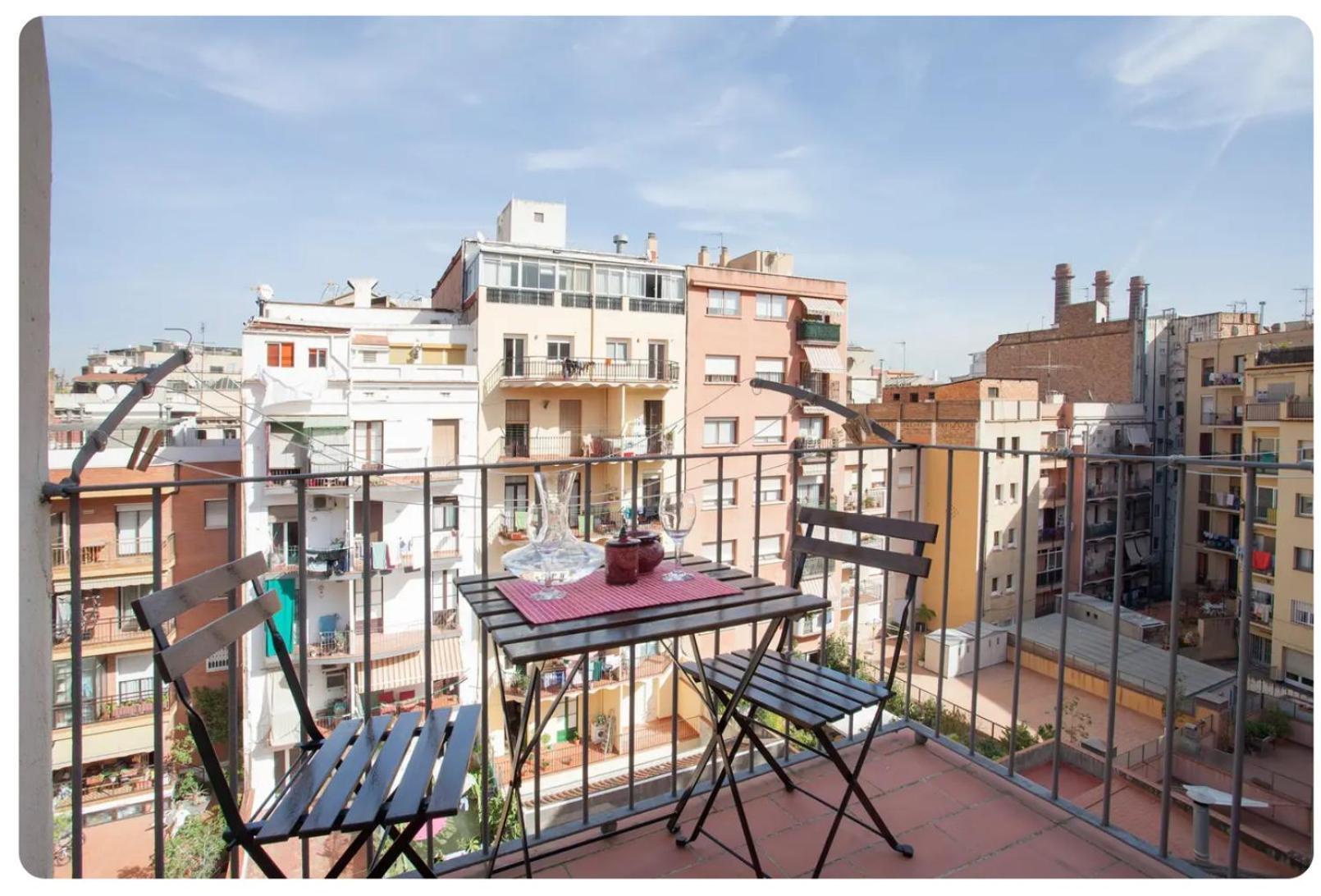 Apartamento Piquer Con Terraza Barcelona Exterior foto